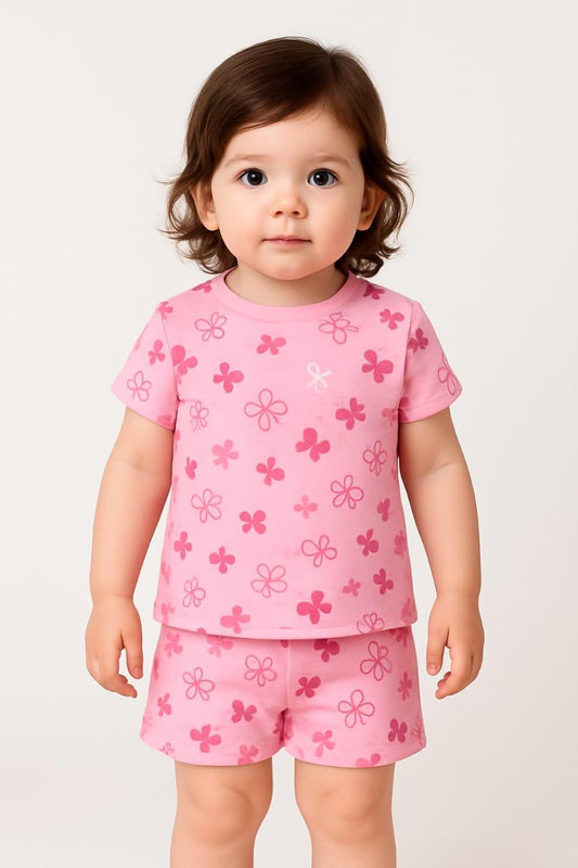 Butterfly Printed Summer Co-ord Set