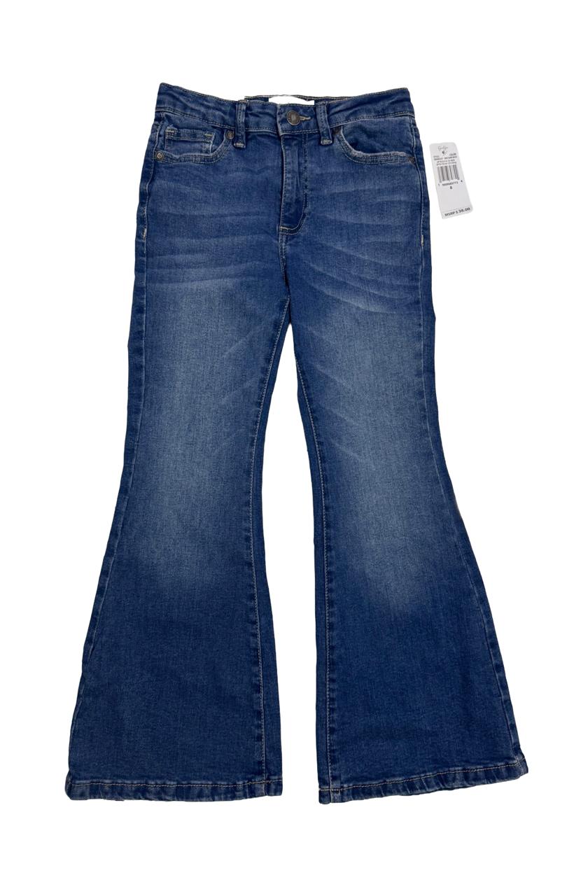 Girls Bootcut Denim Pants – Stylish, Branded