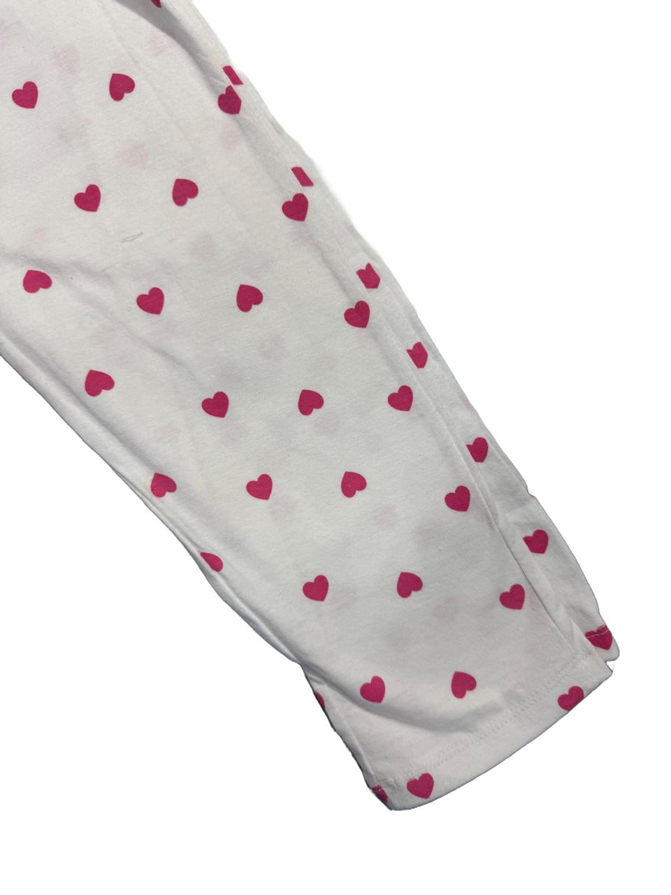 Cloud Heart Pajama Set (Age 1–6 Years)