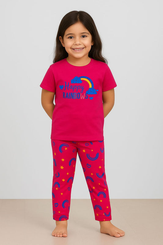Pajama Set for Girls – Colorful and Comfy Sleepwear