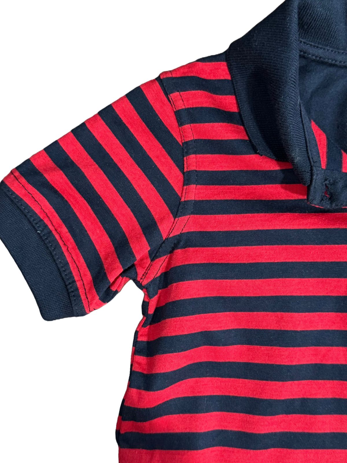 Red Striped Polo Frock – Stylish Functional