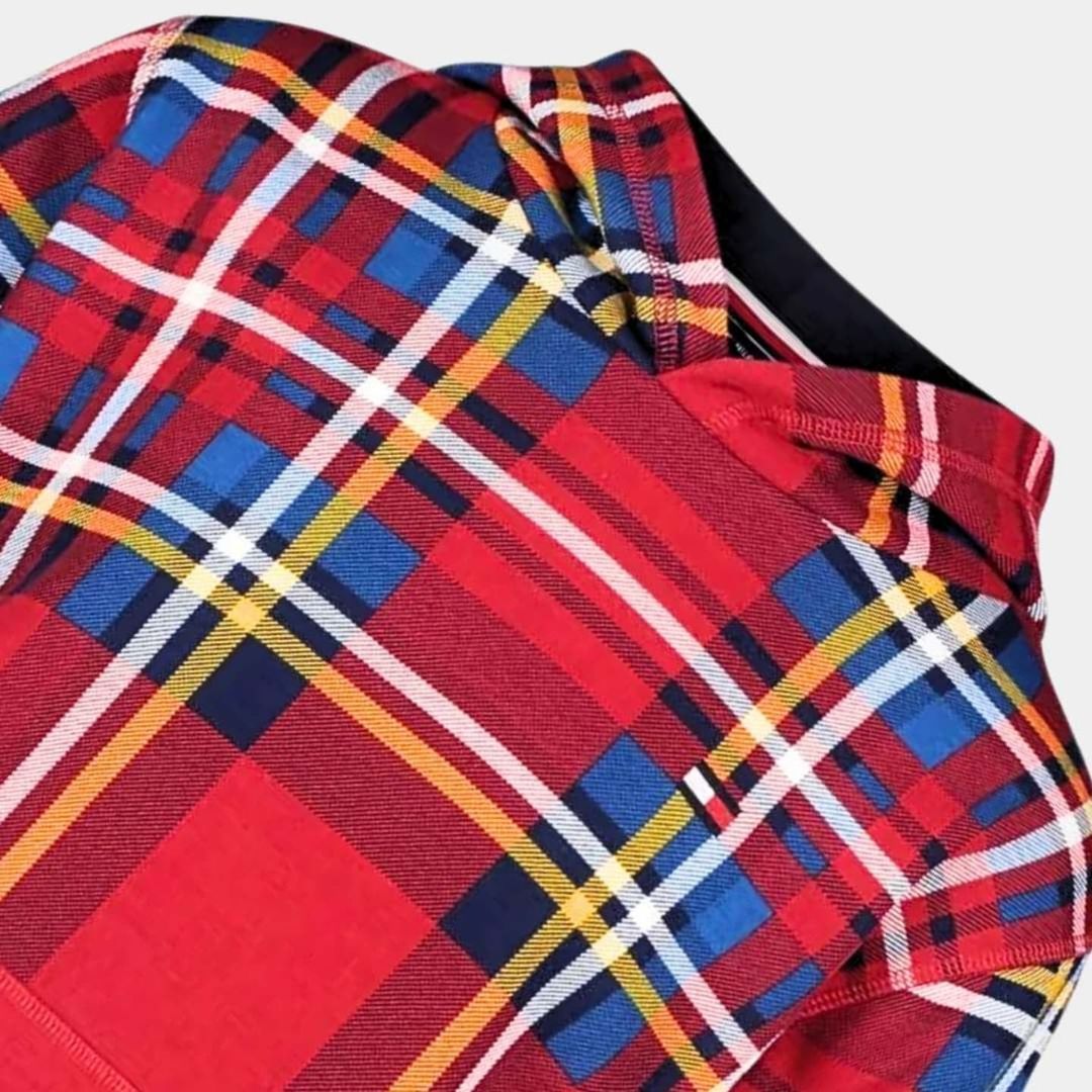 CHECK HOODED TRACKSUIT