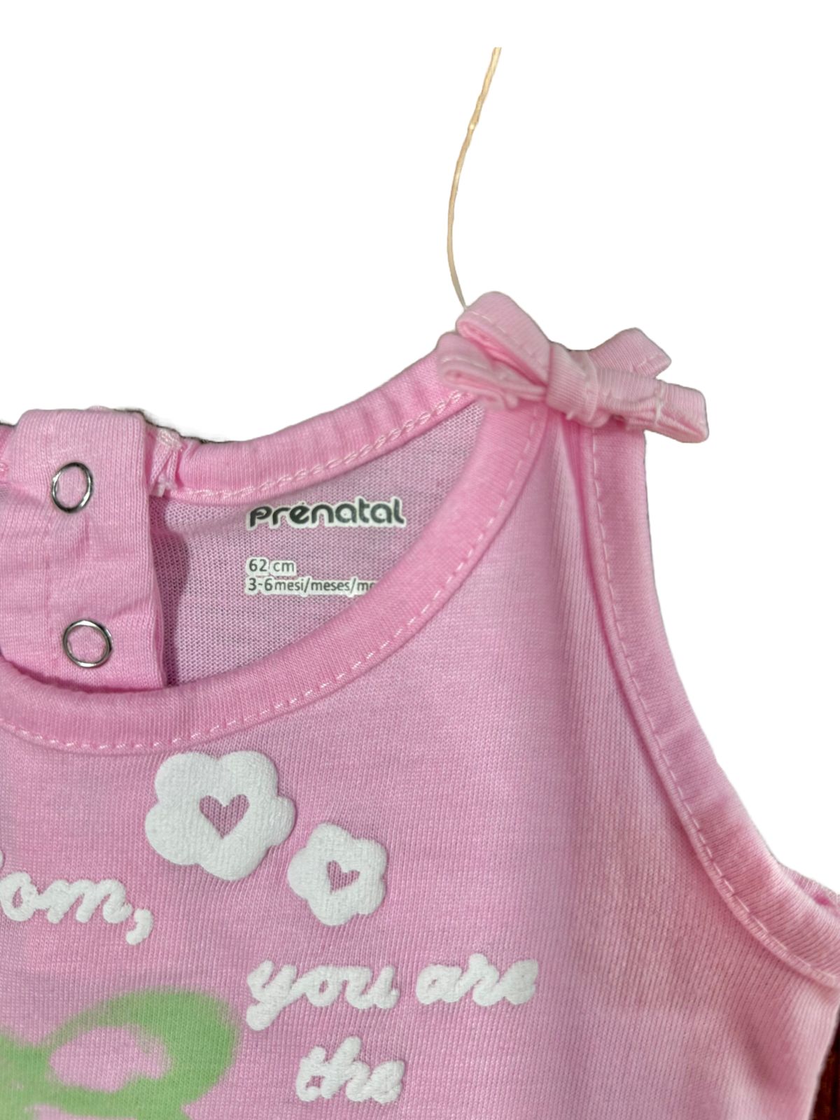 "Pink Cherry Love Baby Tank Top