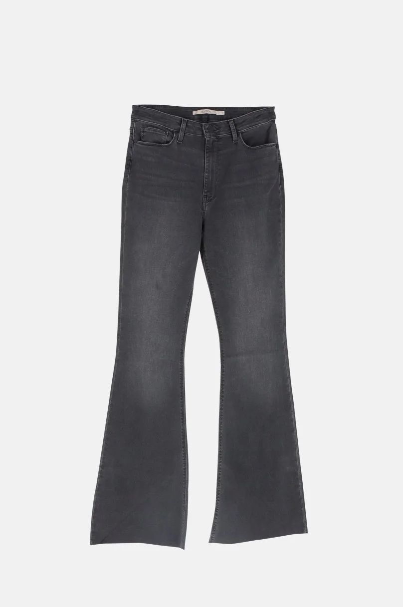 Bootcut Black Denim Pants for Teenage Girls