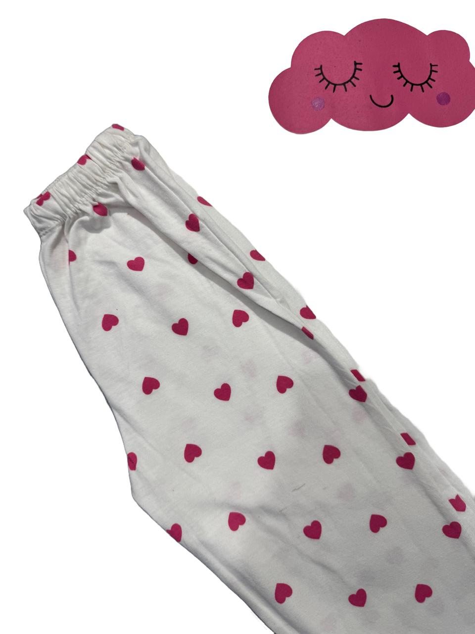 Cloud Heart Pajama Set (Age 1–6 Years)