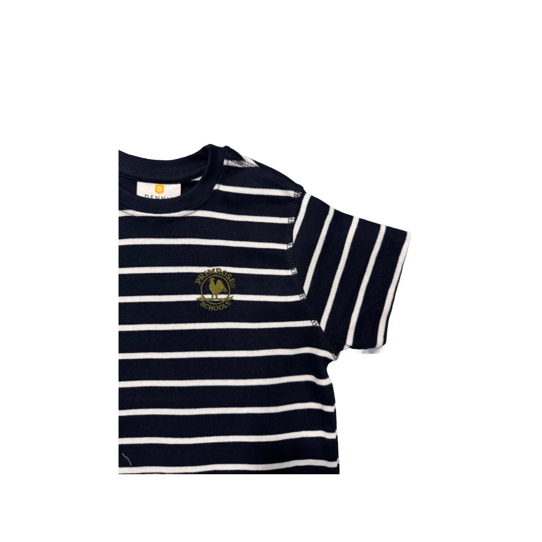 Classic Navy Striped T-Shirt Semi-Formal
