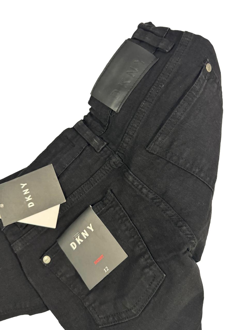 DKNY Kids Black Denim Pants 8-16