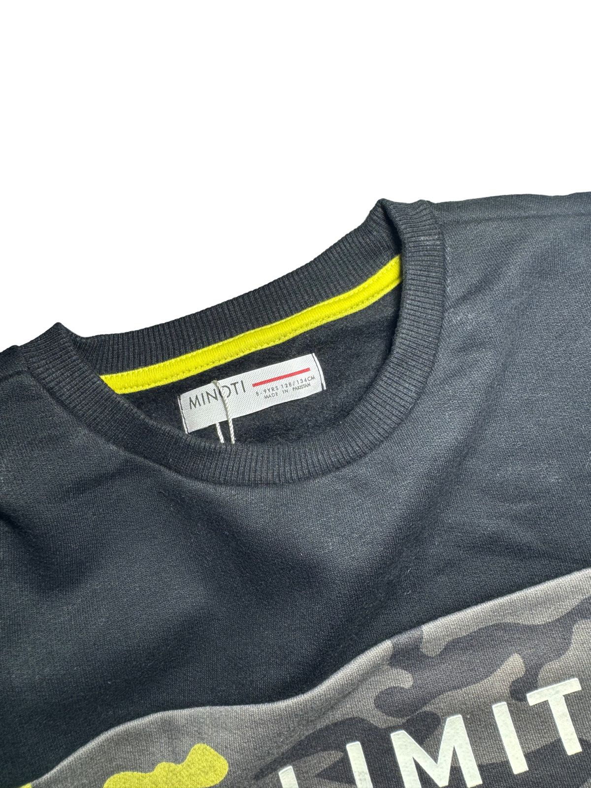 Boys’ Black Sweatshirt Minoti